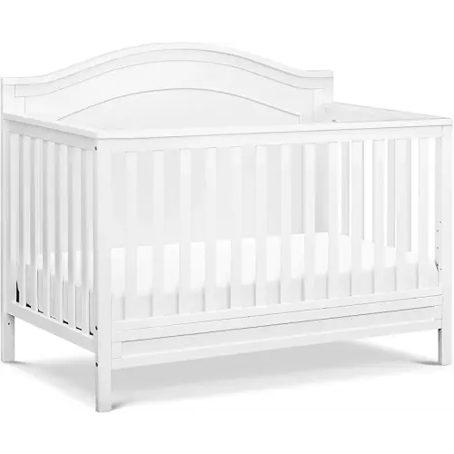 DaVinci Charlie 4-in-1 Convertible Crib in White, Greenguard Gold Certified