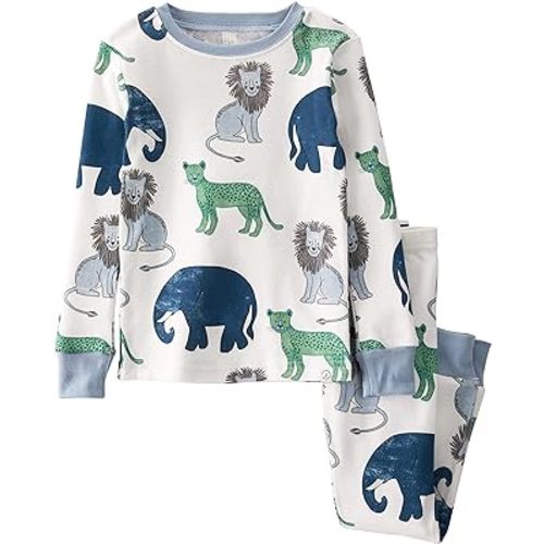little planet by carter's Unisex Baby & Toddler Organic Cotton 2-Piece Pajama Set - 12M
