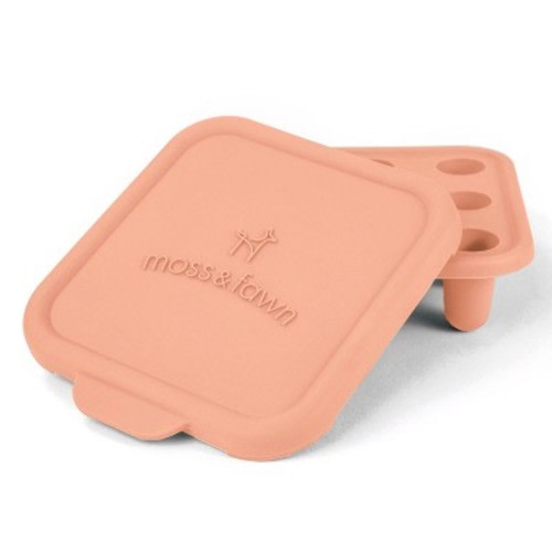 Moss and Fawn Ice Cube Tray, Color: Bloom