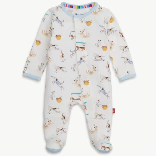 Howlarious Modal Footie; Size: NB