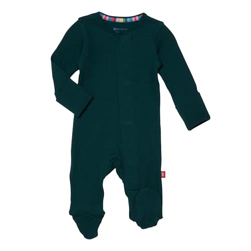 Magnetic Me Boys Modal Magnetic Baby Footie Pajamas | Silky Soft Modal Fabric | Baby Sleepers Available in Sizes PRE - 24M
