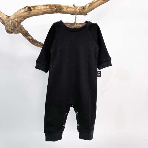 NOT SO BASIC BLACK FOOTLESS ROMPER