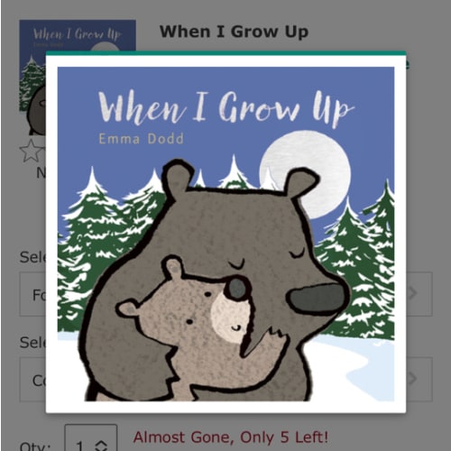 When book by Emma Dodd