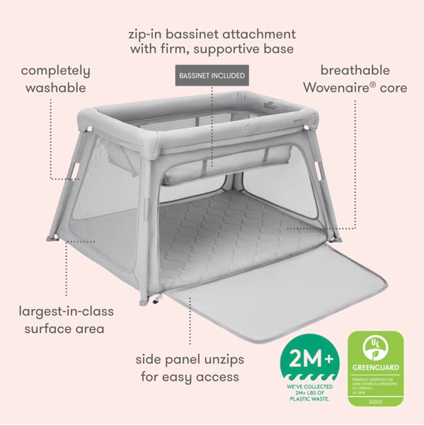 Deluxe Travel Crib & Play Yard