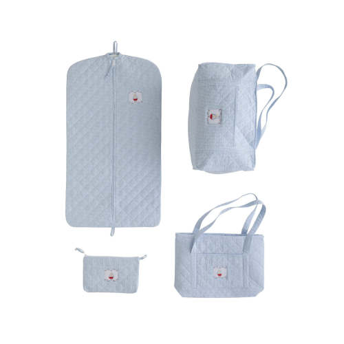 Quilted Luggage - Sailboat