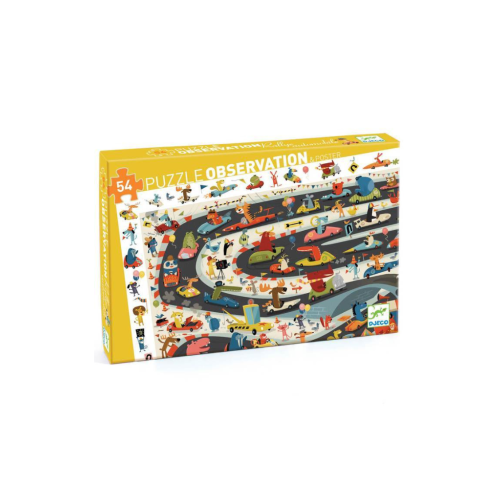 Automobile Rally Observation Puzzle - 54 Pieces
