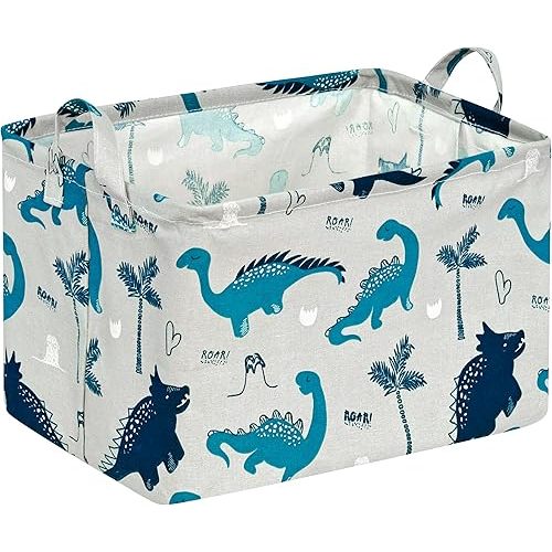 Baby Waterproof Storage Basket Toys Organizer Nursery Bins for Women Kids Hamper for Organizing Home/Dorm/Kitchen/Pet/Office/Closet/Shelf/Room Decor