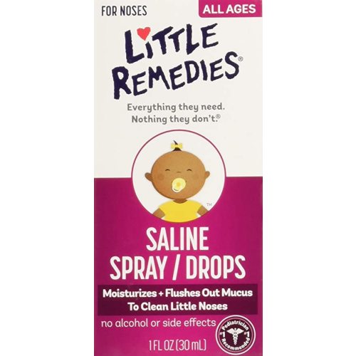 Little Remedies Little Noses Saline Spray/Drops - 1 oz - 6 ct
