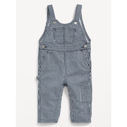 Printed Carpenter Twill Overalls for Baby