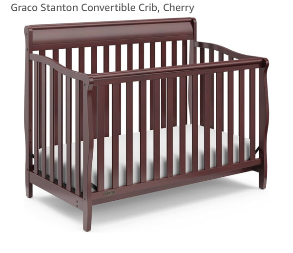 Graco Stanton Convertible Crib, Classic Cherry