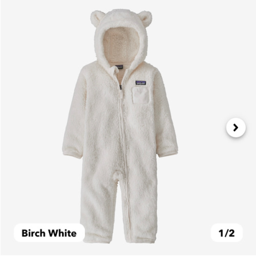 Patagonia Baby Furry Friends Fleece Bunting