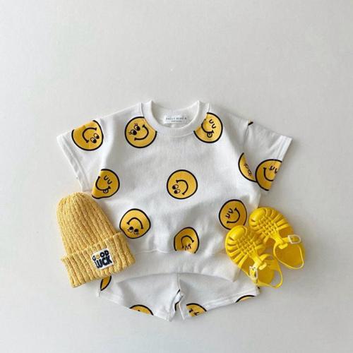Baby Smile Leisure Tee & Shorts Set
    
    
    
      – MiniOlie