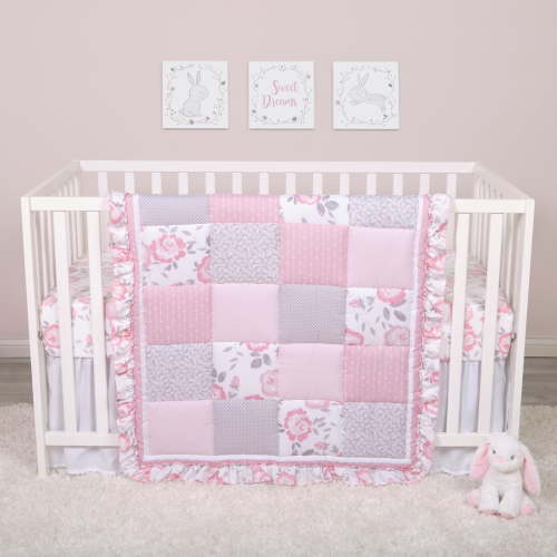 Sammy & Lou Baby Nursery Crib Bedding Set, Emma 4 Piece