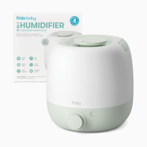 Frida Baby x Babylist 3-in-1 Humidifier, Diffuser & Nightlight - Sage Green