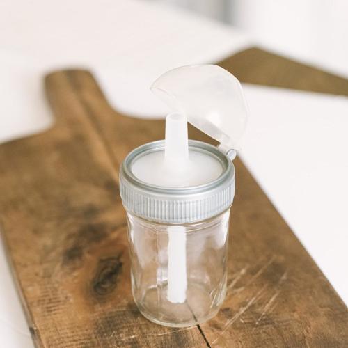Straw Top 2-Pack | BPA-Free Products | Mason Bottle
