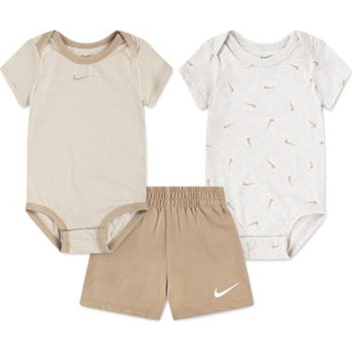 Stripe Swooshfetti 2-Pack Bodysuits & Shorts Set, 12M