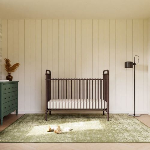 Namesake Abigail 3-in-1 Convertible Metal Crib - Vintage Iron