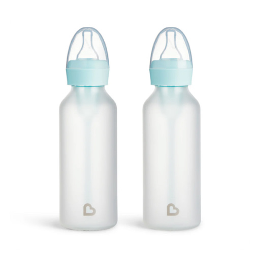 Bond™ Silicone Glass Bottle 8oz 2pk | Munchkin