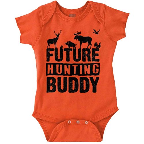Future Hunting Buddy Little Hunter Baby Romper Boys or Girls