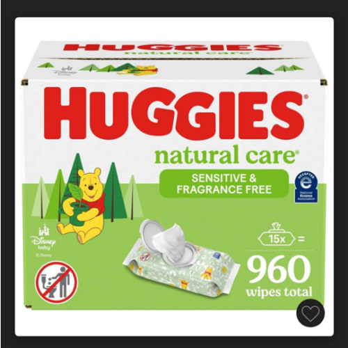 Huggies Natural Care Baby Wipes (960 ct)
