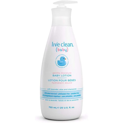 Live Clean Baby Moisturizing Baby Lotion, 25 oz