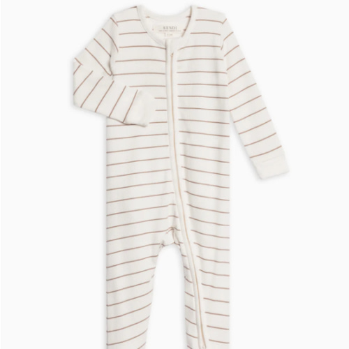 Kit Ribbed Zipper Sleeper