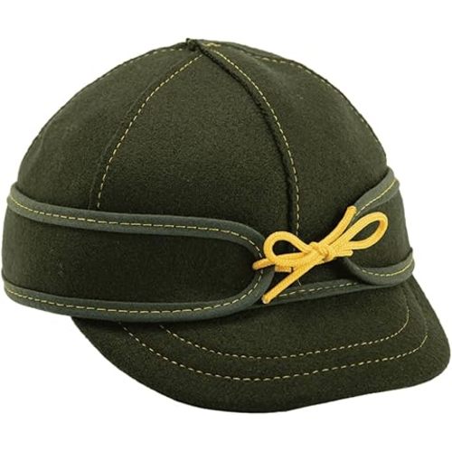 Stormy Kromer Boy's The Lil Kromer Benchwarmer - Green/gold - Newborn
