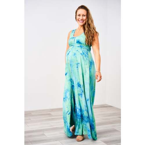 Latched Mama Sleeveless Maxi Nursing Momper