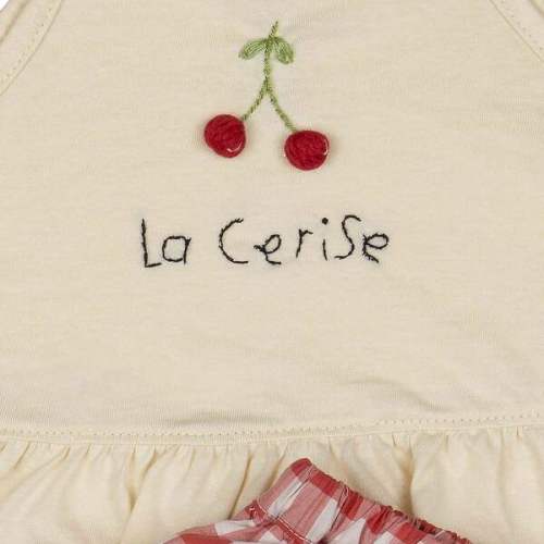 Ruffle Bloomer Set, La Cerise - Wild Wawa | Maisonette