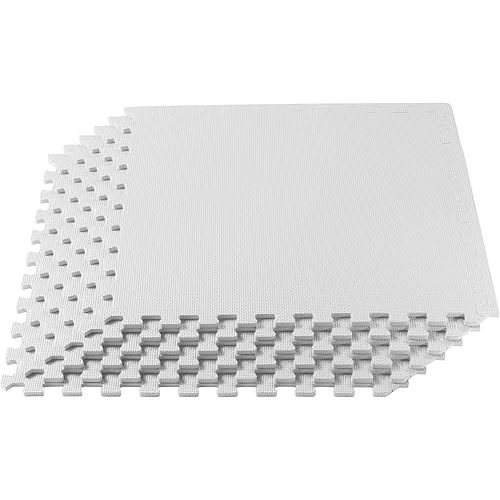We Sell Mats – ½ Inch Thickness Multipurpose EVA Foam Floor Tiles – Interlocking Floor Mat for Indoor Gym, Playroom, and Home Use