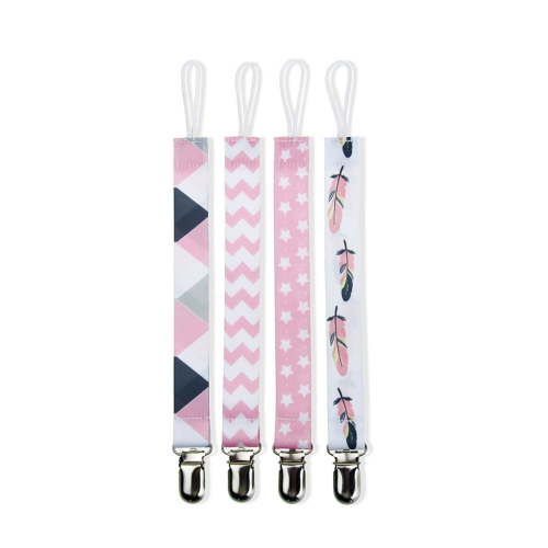 CCOCC Pacifier Clip,Safe Attachment Pacifier Clips Baby Girl,Easy Access Non-toxic Clip Pacifier Holder,Style6
