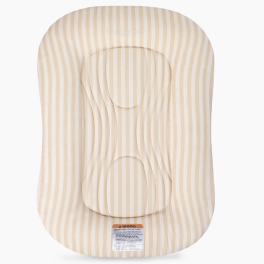 Infant Lounger Wave | Oat Stripe
