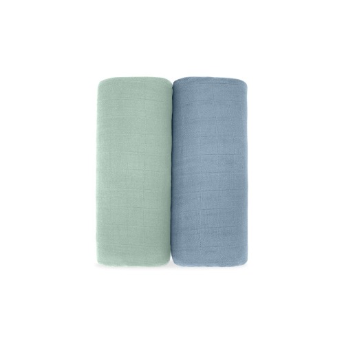 Muslin Swaddle Blanket, 2 Pack