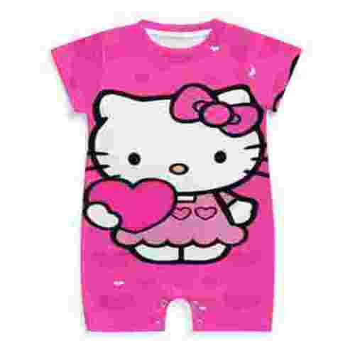 Hello Kitty Newborn Baby Romper Clothing Infant Short Sleeve Clothes Jumpsuit One Piece Outfit for Boy Girl