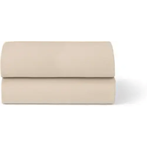Snuz Baby Crib Sheets - Fits SnuzPod 3, 5 & Studio, 100% Jersey Cotton Baby Bassinet Sheets, Machine Washable, Tumble Dryer Safe, Breathable, Universal Fit 17”x31”, 2 Pack, Cashmere