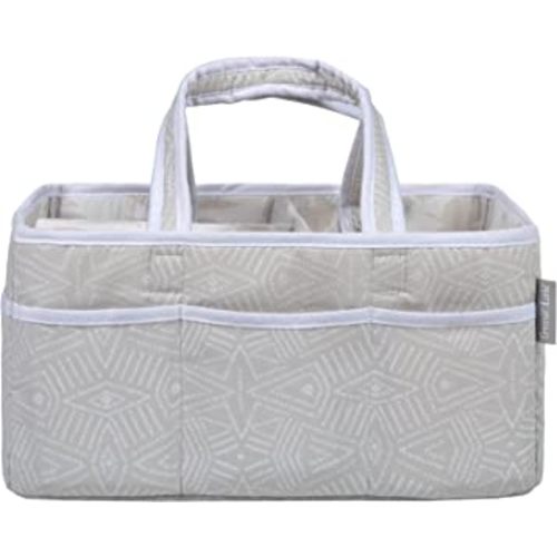 Trend Lab Sweet Jungle Storage Caddy Diaper Organizer for Baby Nursery and Changing Table Accessories, 12 in x 6 in x 8 in