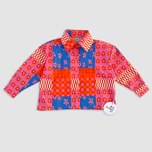 Pattern Patch Shirt | All Small Co – All Small Co.