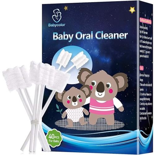 Baby Toothbrush,Infant Toothbrush,Baby Tongue Cleaner,Infant Toothbrush,Baby Tongue Cleaner Newborn,Toothbrush Tongue Cleaner Dental Care for 0-36 Month Baby,36 Pcs + Free 4 Pcs