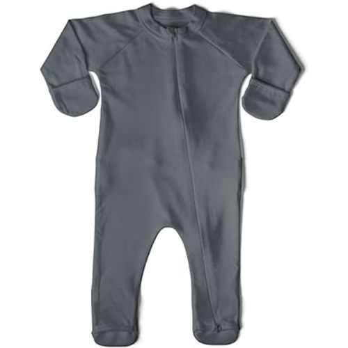goumikids Viscose from Bamboo Organic Cotton Zipper Footies