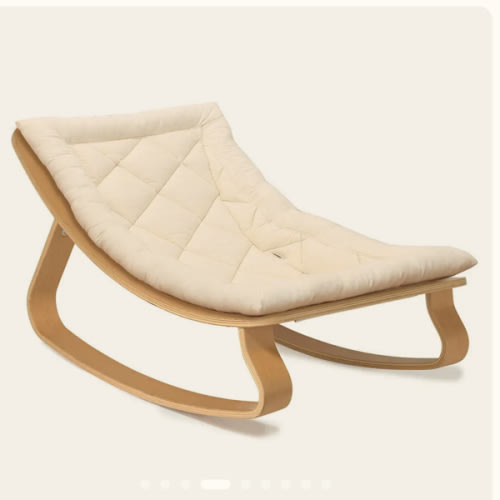 LEVO Baby Rocker in natural wood – Charlie Crane Paris