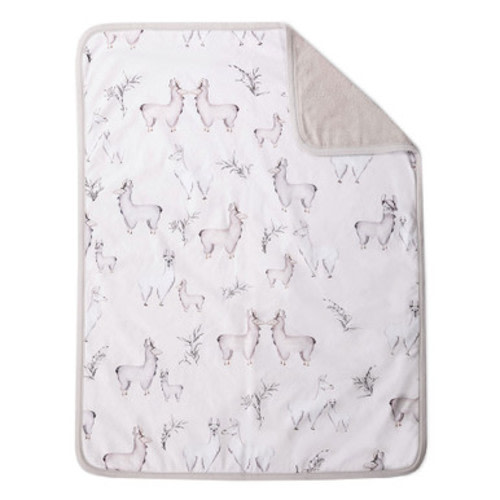 Oilo Llama Jersey Cuddle Blanket - Bambi Baby Store