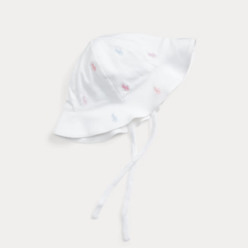 Polo Pony Cotton Interlock Hat | Ralph Lauren