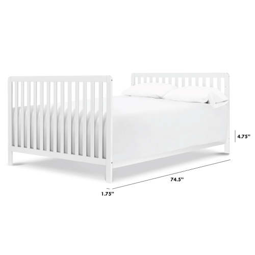 Bed Conversion Kit for Crib: White (M5789)