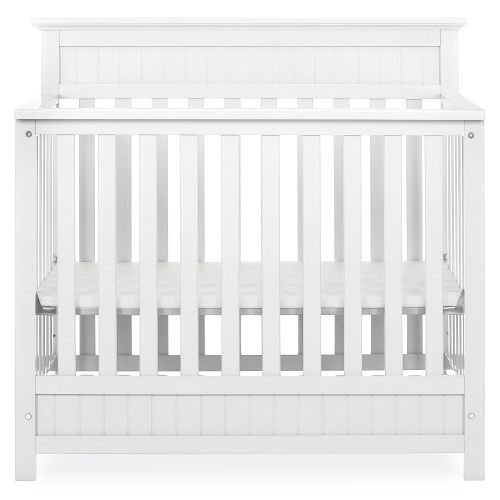 Dream On Me Harbor 4-in-1 Convertible Mini Crib in White, Greenguard Gold Certified - Shop Black Friday Deals for 2024!