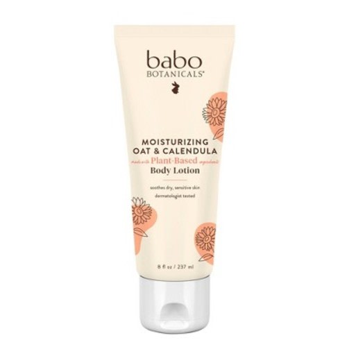 Babo Botanicals Moisturizing Oat & Calendula Body Lotion - 8oz