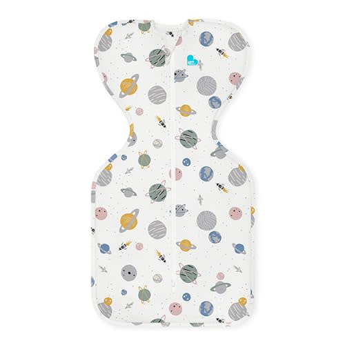 Love to Dream Swaddle, Cotton, Small (8-13 lbs.), Space, 0.2 Tog Sleep Sack