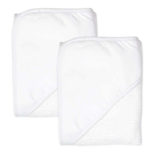 2-Pack Organic Cotton Hooded Towels, Rose Blossom | Honest Baby Clothing