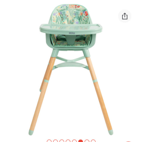 4-in-1 Multi-Use High Chair | Green Garden