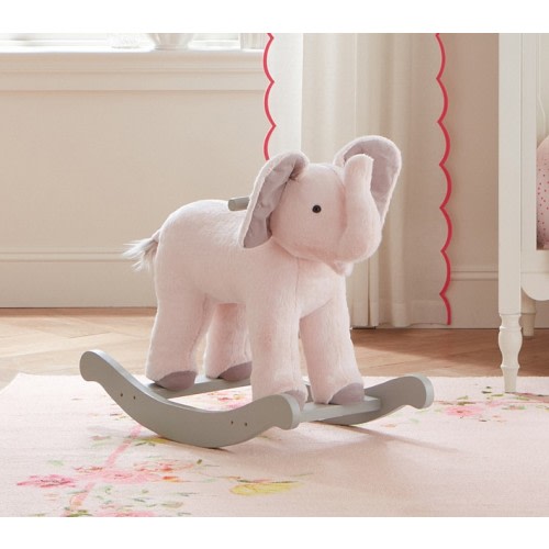 Monique Lhuillier Elephant Plush Nursery Rocker