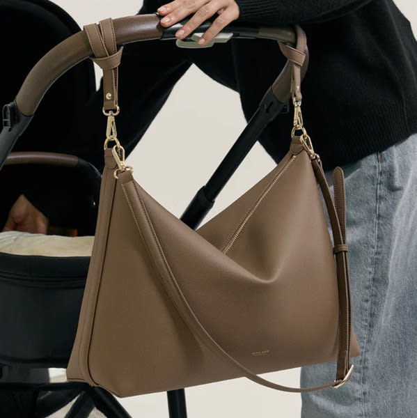 Sienna Midi Diaper Bag Tote and Stroller Hooks